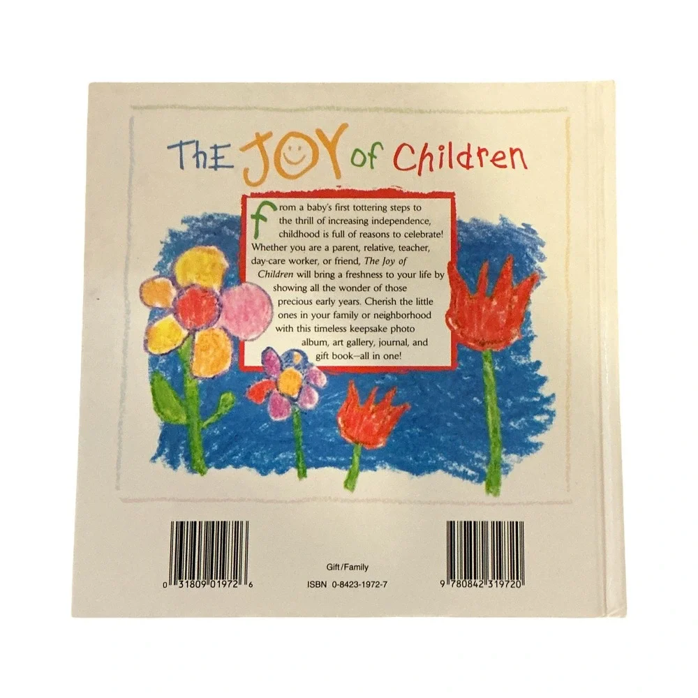 The Joy of Children Tyndale House Publishers 1999 Hardcover Keepsake Photo Album